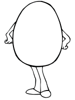 Humpty dumpty coloring pages