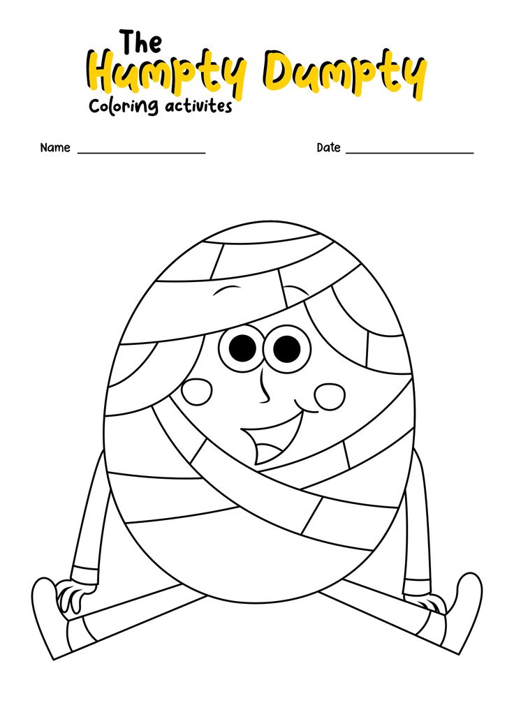 Worksheets humpty dumpty prchool crafts nursery rhym prchool activiti humpty dumpty nursery rhym activiti