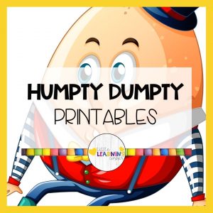 Simple humpty dumpty printables and activities