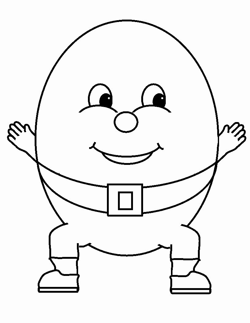 Humpty dumpty coloring page awesome templates a literature guides coloring pages inspirational coloring pages humpty dumpty