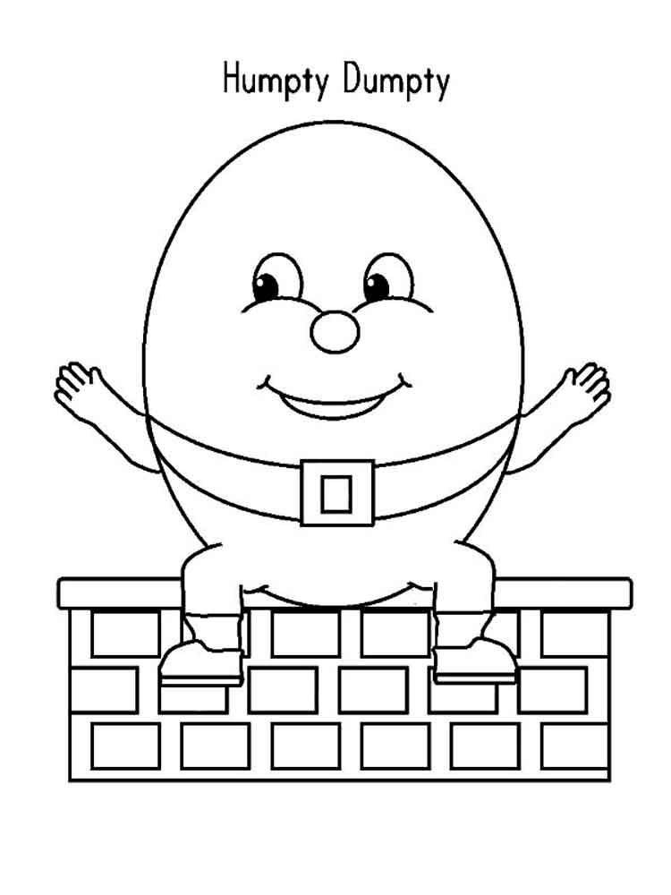 Humpty dumpty coloring pages free printable humpty dumpty coloring pages preschool coloring pages nursery rhymes preschool crafts nursery rhymes activities