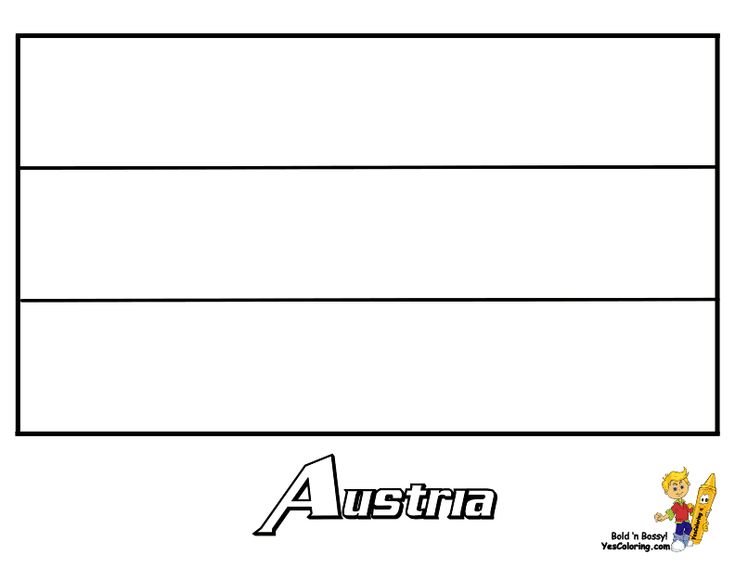 Austriaflagcoloringatcoloring