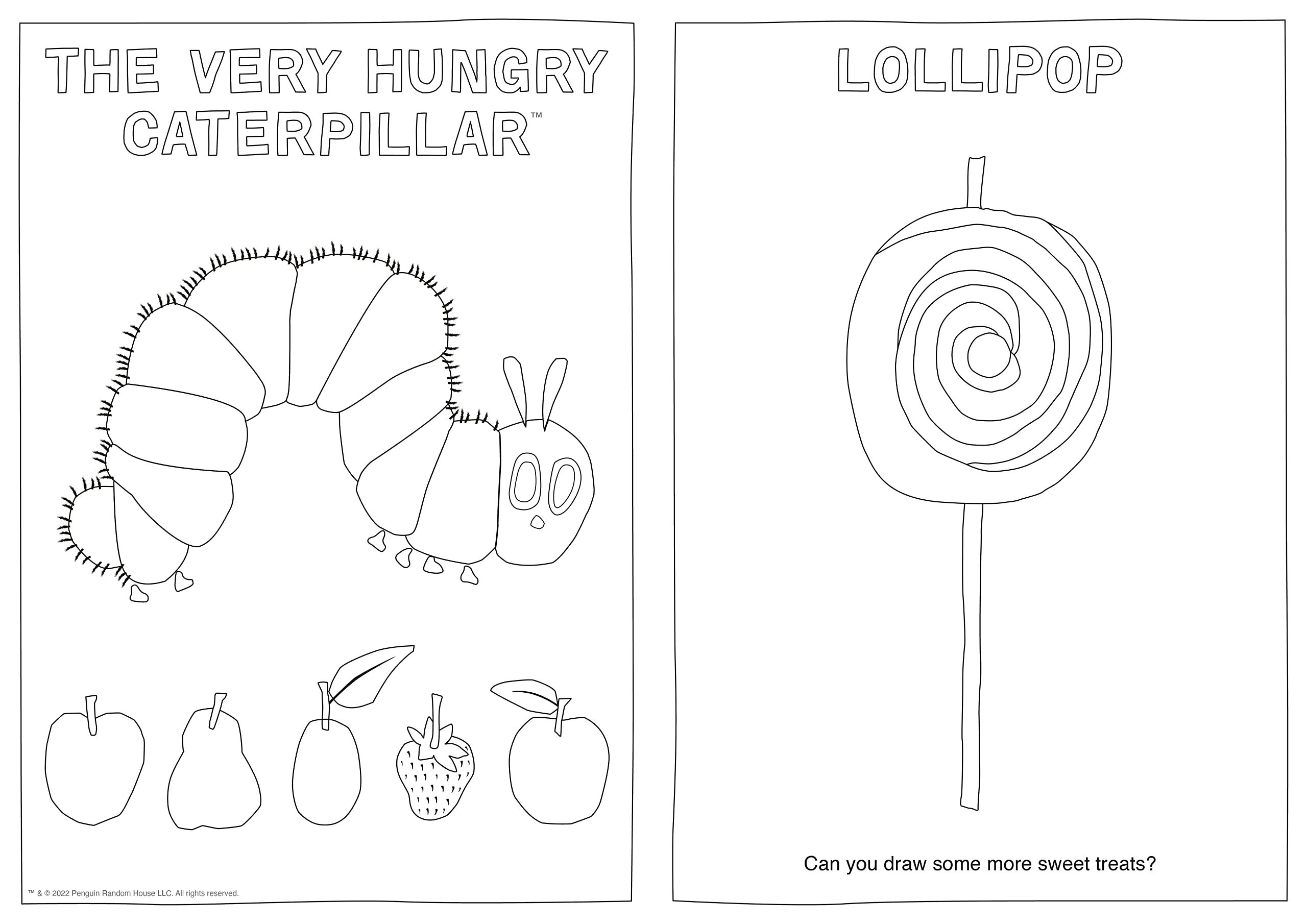 The very hungry caterpillars very big colouring book the veg patch buy kids toys and clothing online