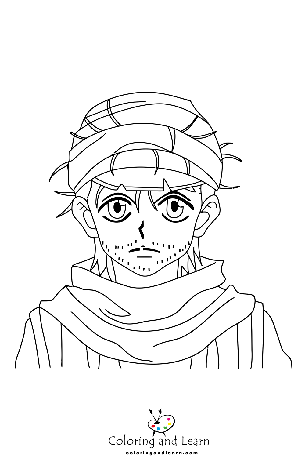 Hunter x hunter coloring pages