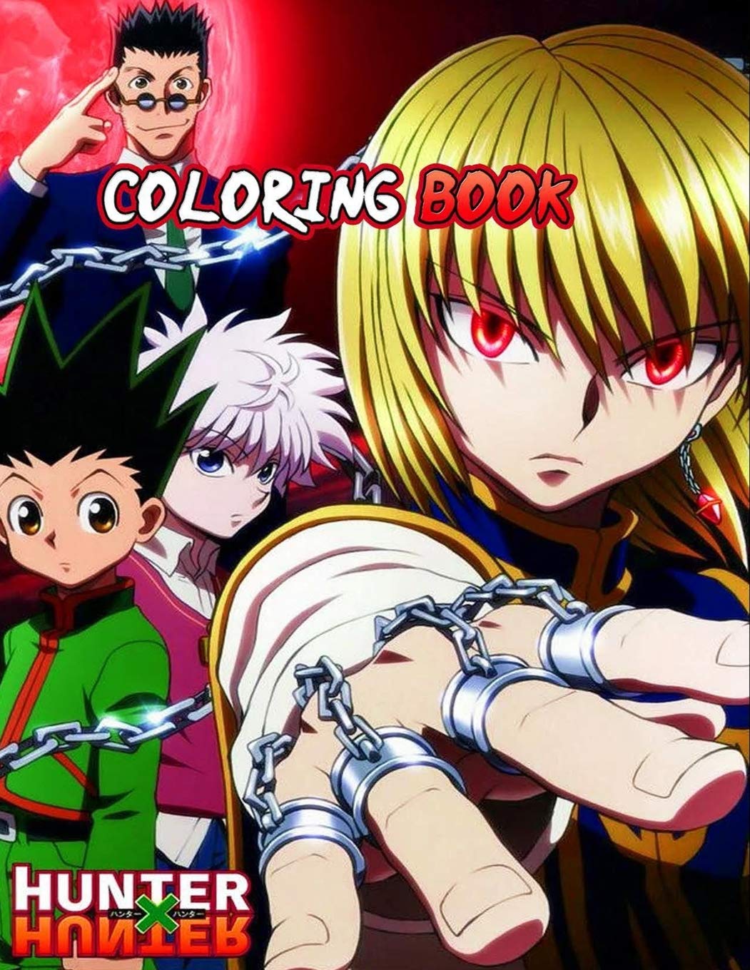 Hunter x hunter coloring book by yakido otamura