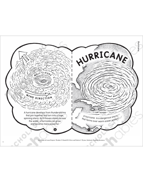 Hurricane make learn project printable mini