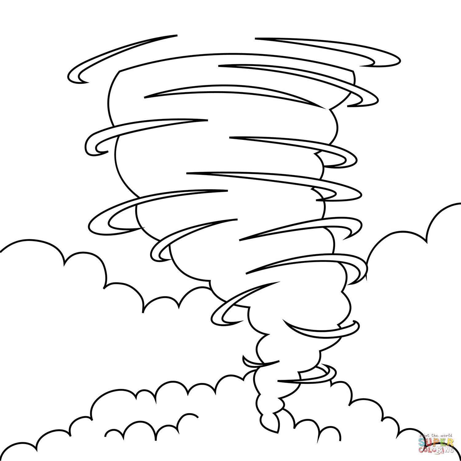 Hurricane coloring page free printable coloring pages