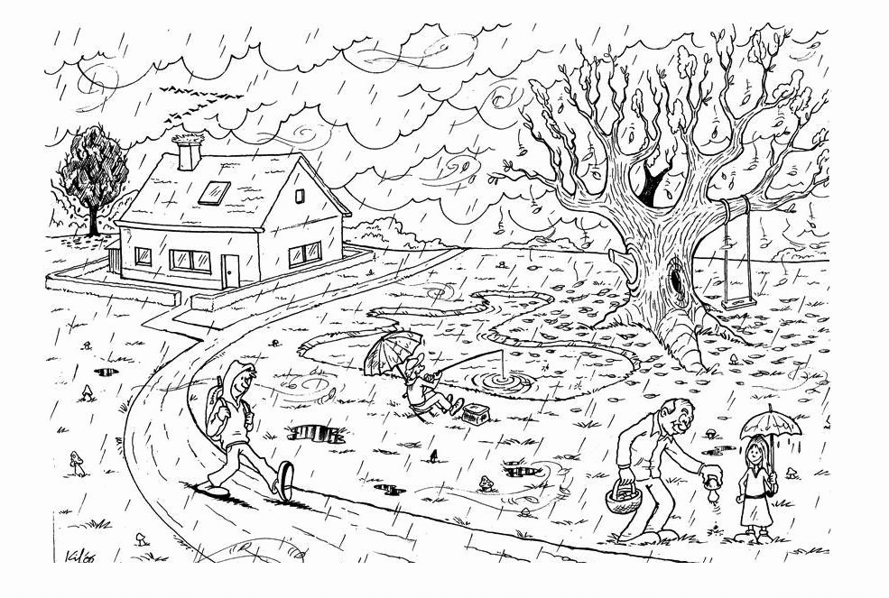 Hurricane coloring pages