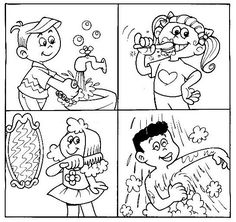 Personal hygiene ideas coloring pages personal hygiene coloring pages for kids