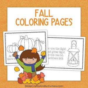Fall hymn coloring pages