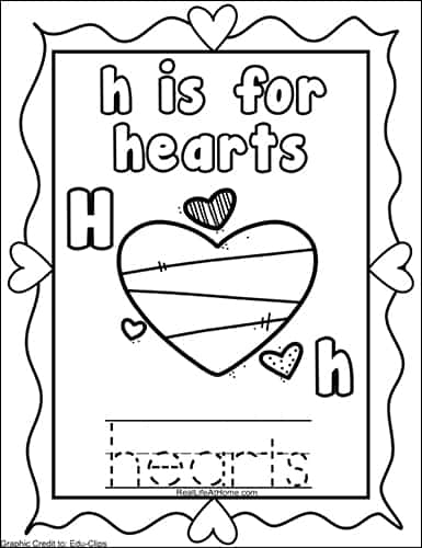 Free valentines day coloring pages alphabet packet prek
