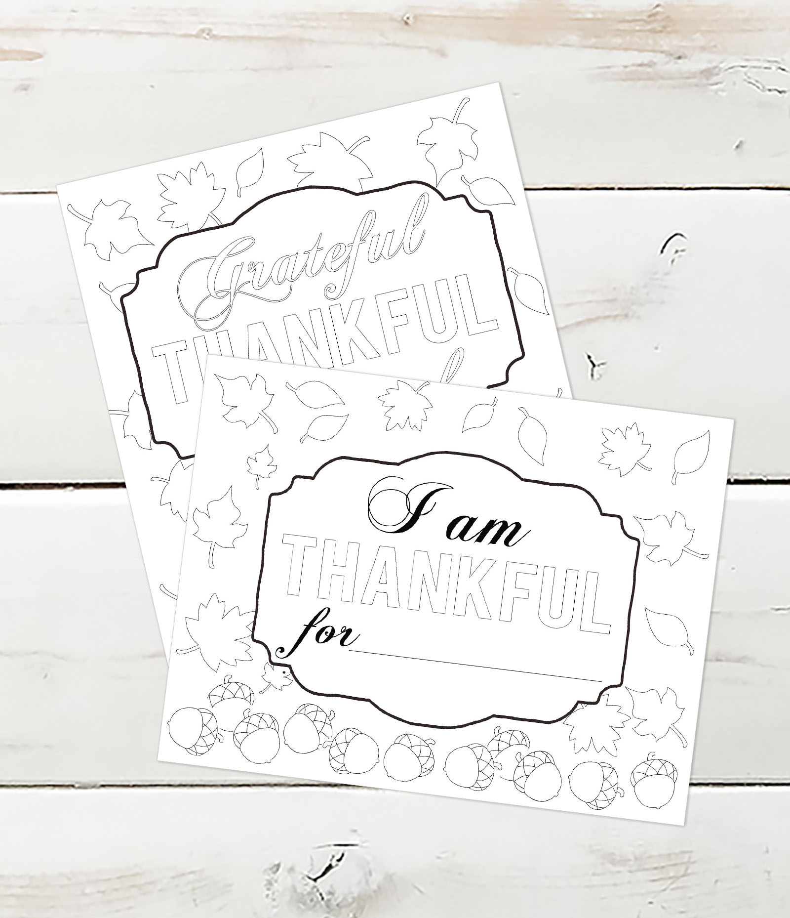 Free printable thanksgiving coloring pages