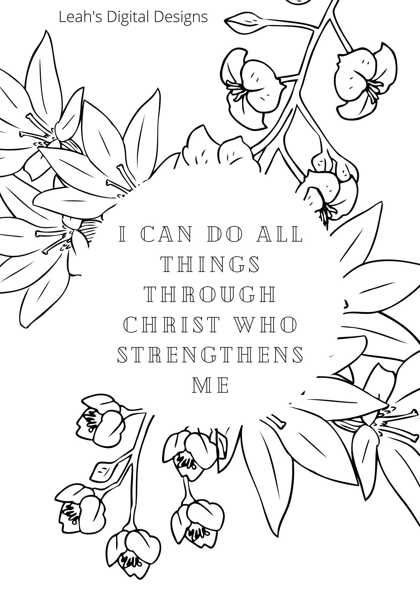 Coloring page philippians