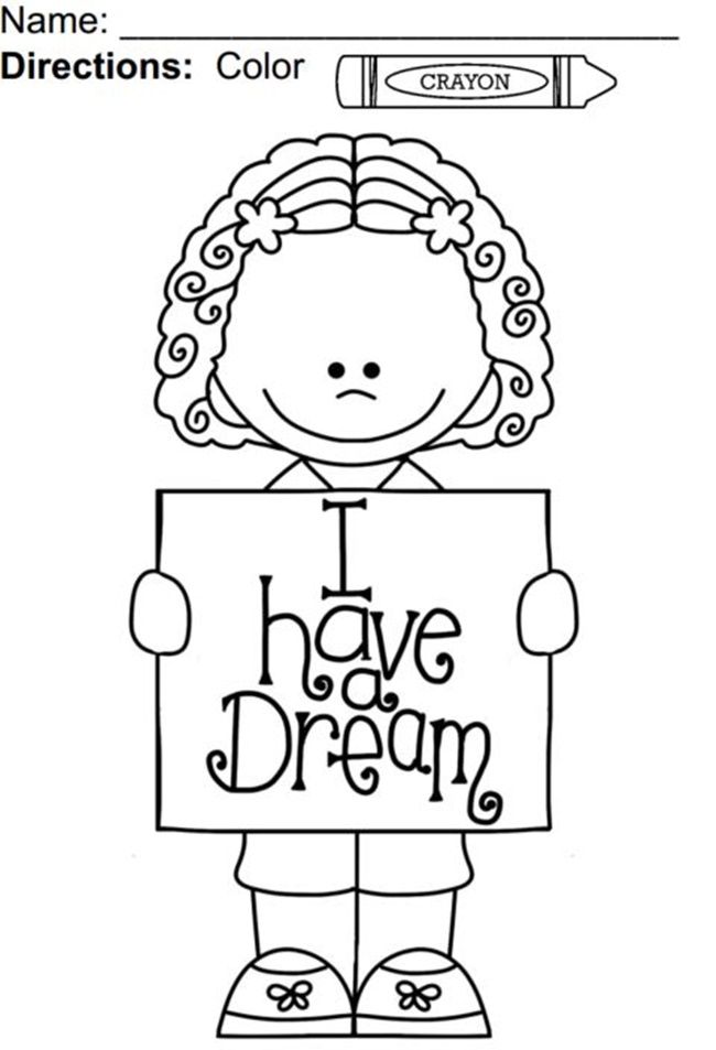 I have a dream coloring page martin luther king worksheets dr martin luther king jr martin luther king jr