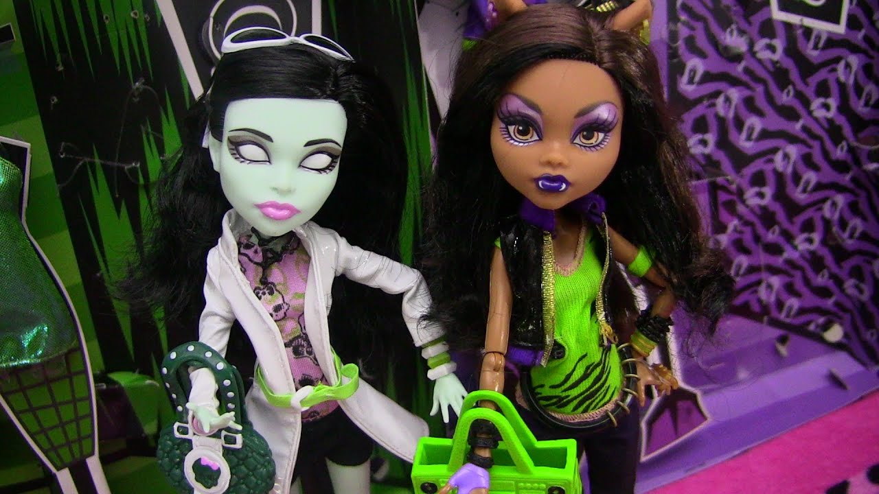 Monster high i love fashion scarah screams clawdeen wolf review video d