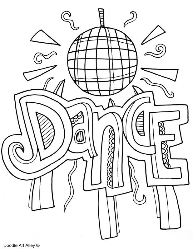 Subject cover pages coloring pages