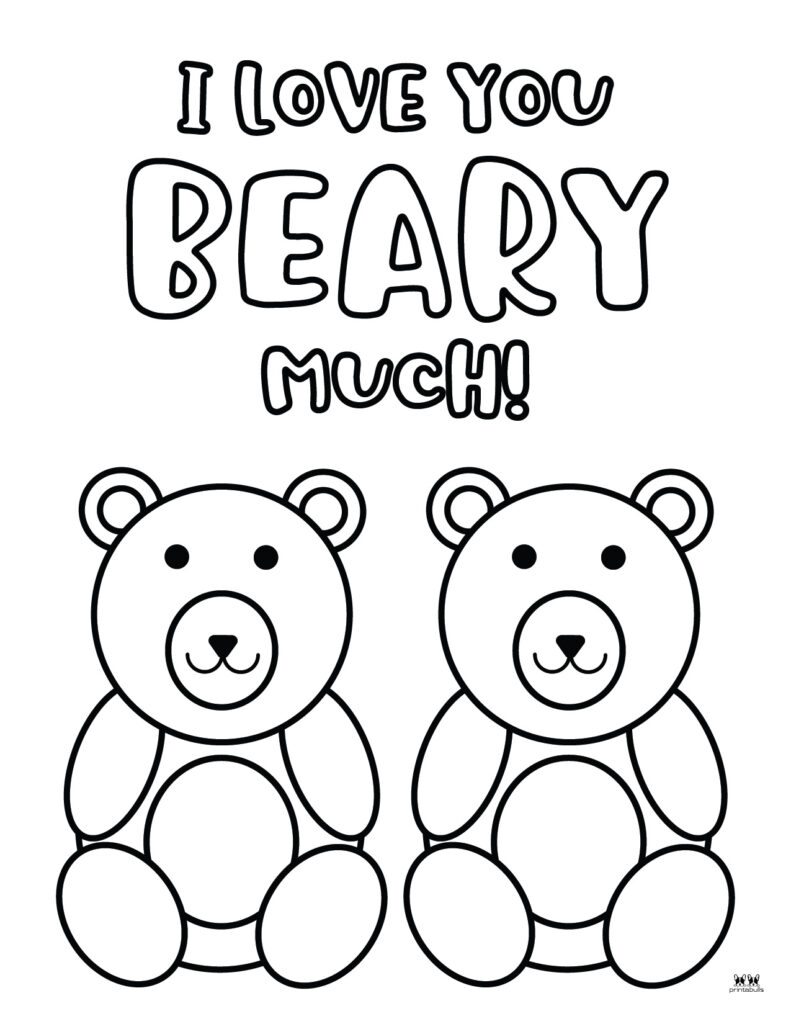 Love i love you coloring pages