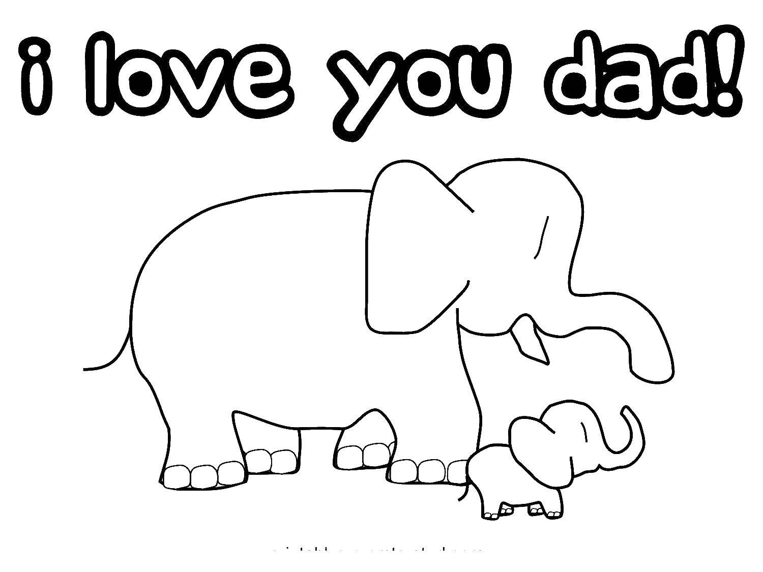 Online coloring pages love coloring i love you dad i love you