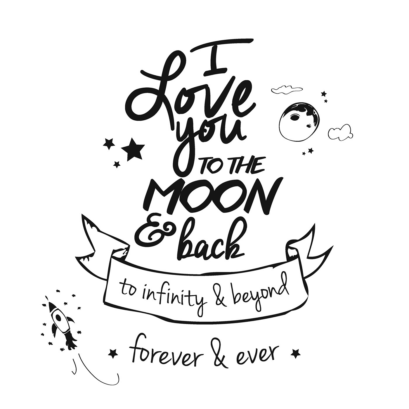 I love you to the moon and back