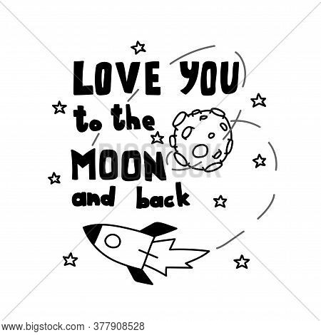 Space coloring page vector photo free trial bigstock