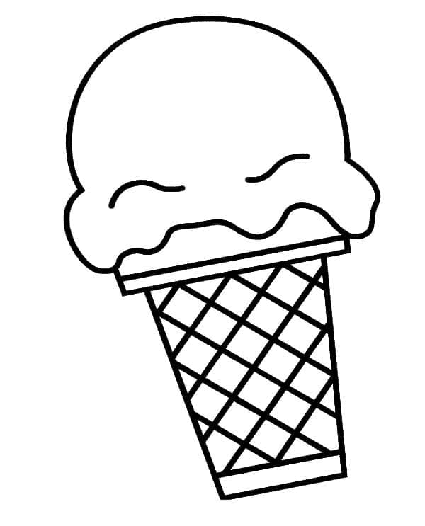 Ice cream coloring pages printable for free download