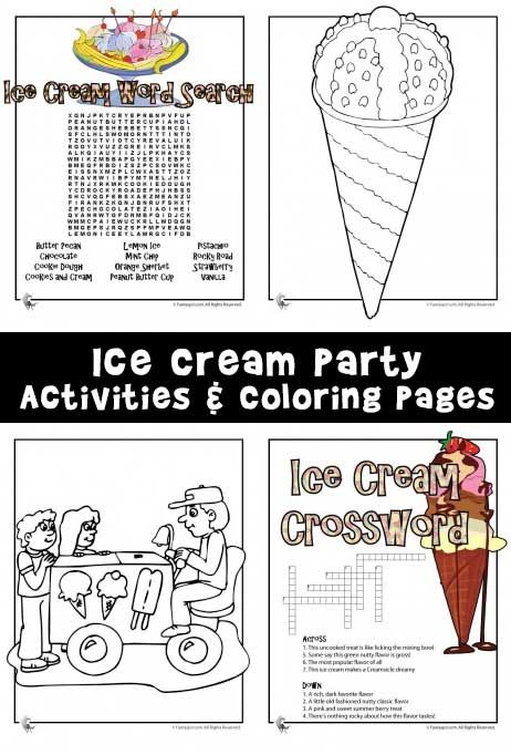 Ice cream party games woo jr kids activities childrens publishing ice cream party ice cream party games activities for kids