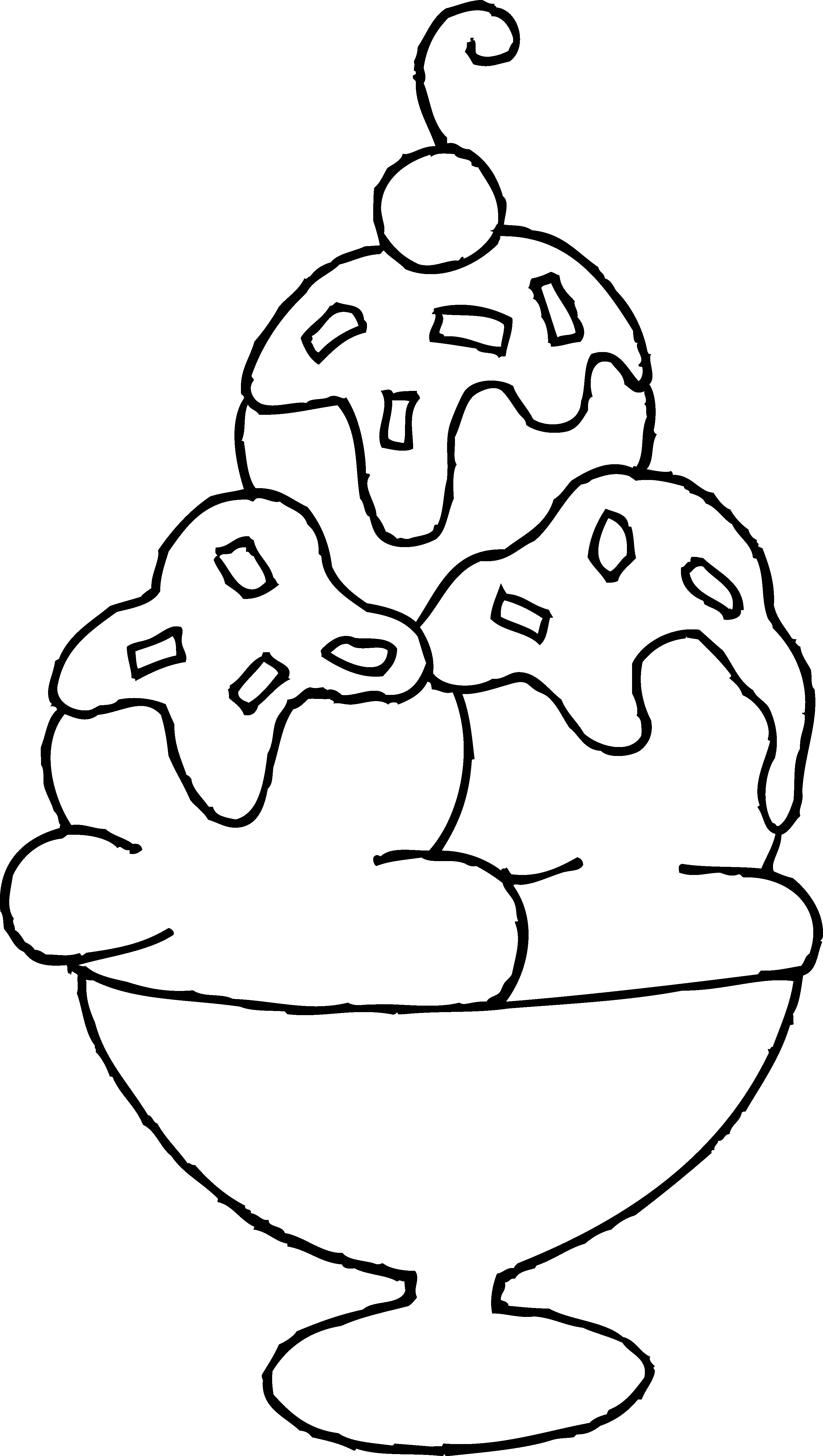 Magnificent ice cream sundae coloring page ice cream coloring pages free coloring pages coloring pages