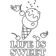 Top free printable ice cream coloring pages online