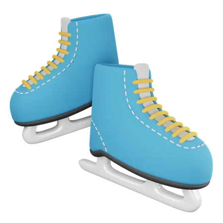 Ice skate d icon download in png obj or blend format