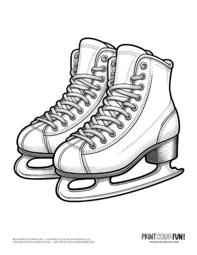 Chill out with ice skating clipart cool crafts educational activities for kids at