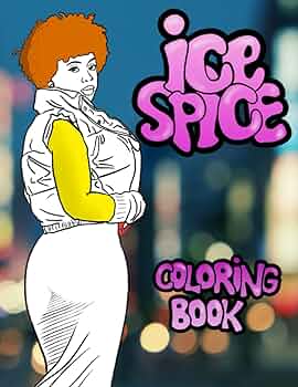 Ice spice coloring book johnson janelle books