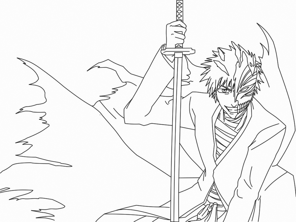 Bleach coloring pages