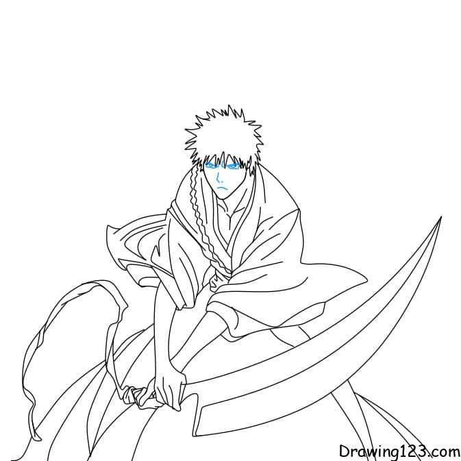 Ichigo kurosaki drawing tutorial