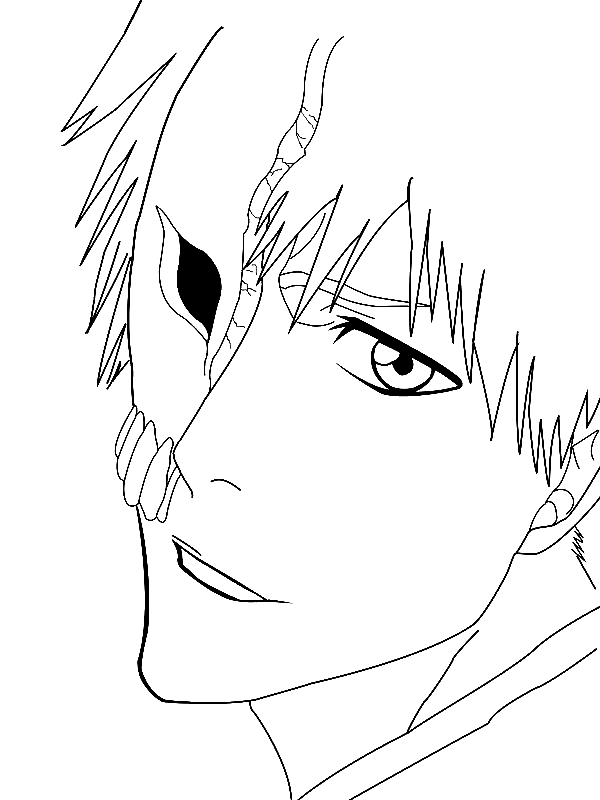 Ichigo coloring pages printable for free download