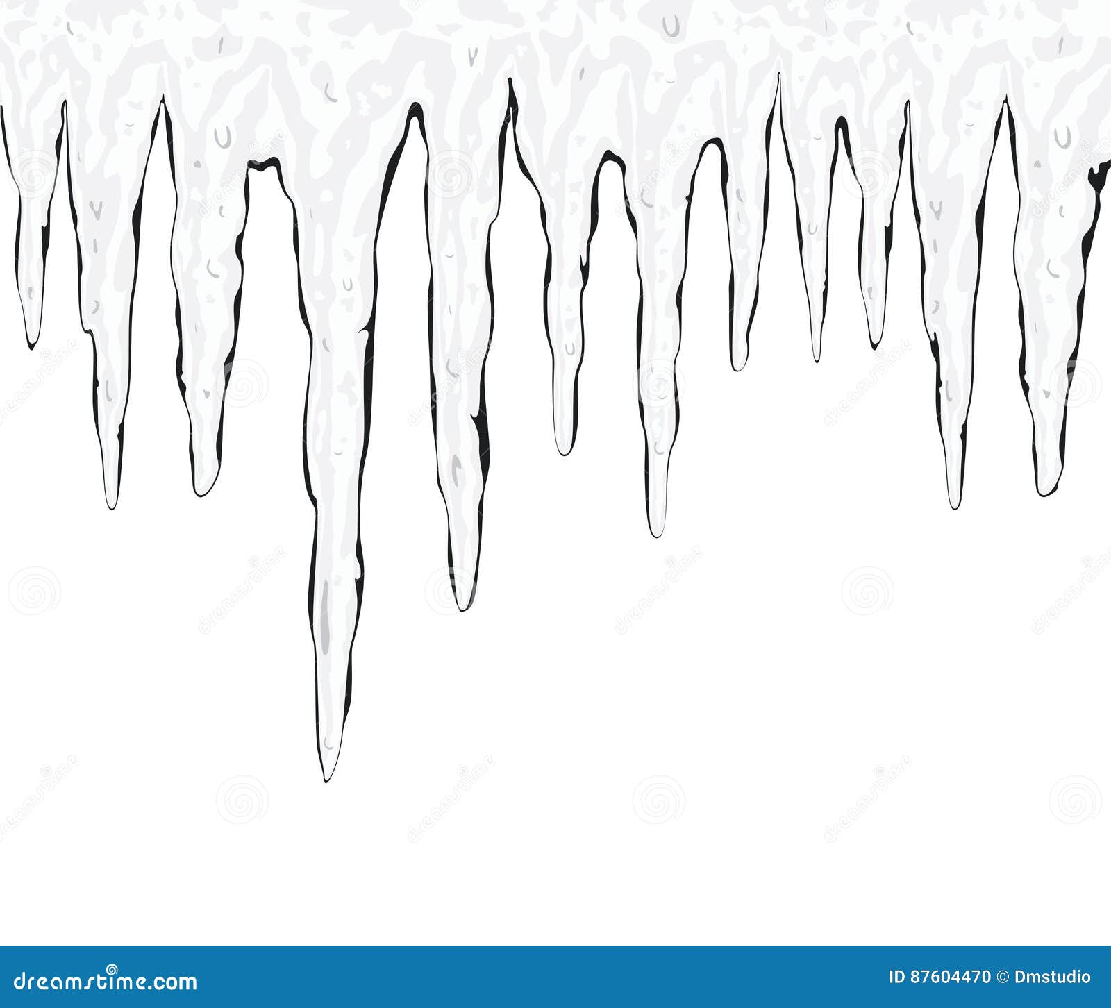 Melting icicles stock illustrations â melting icicles stock illustrations vectors clipart