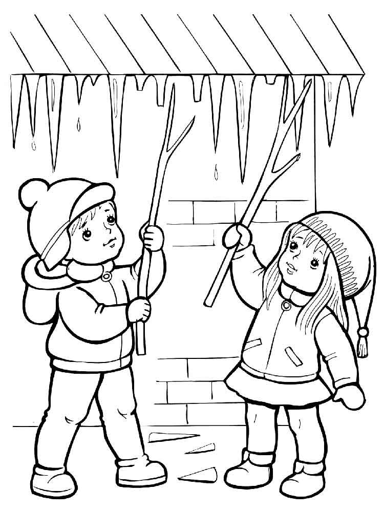 Icicles coloring pages coloring pages coloring books color