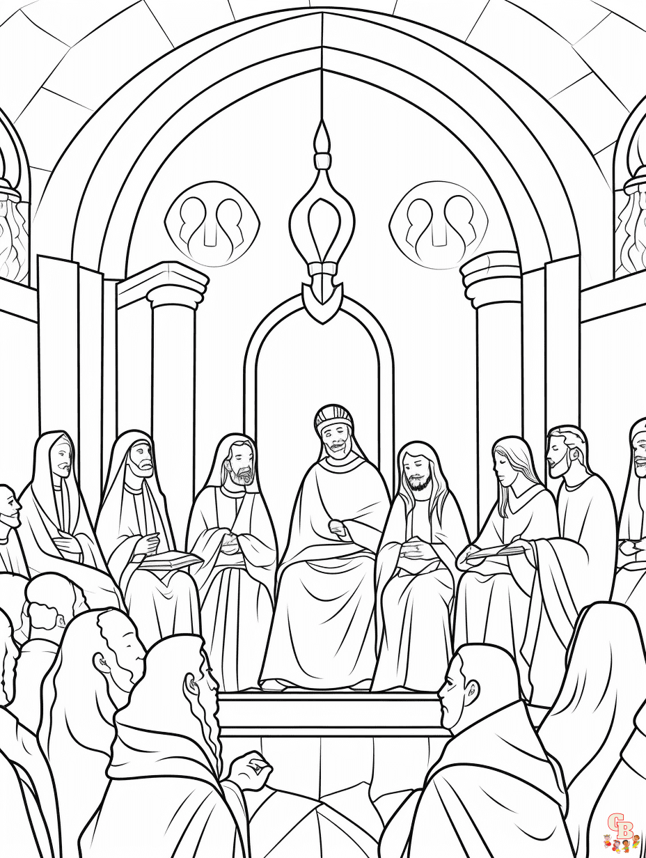 Discover with engaging pentecost coloring pages