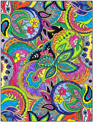 Adult coloring books