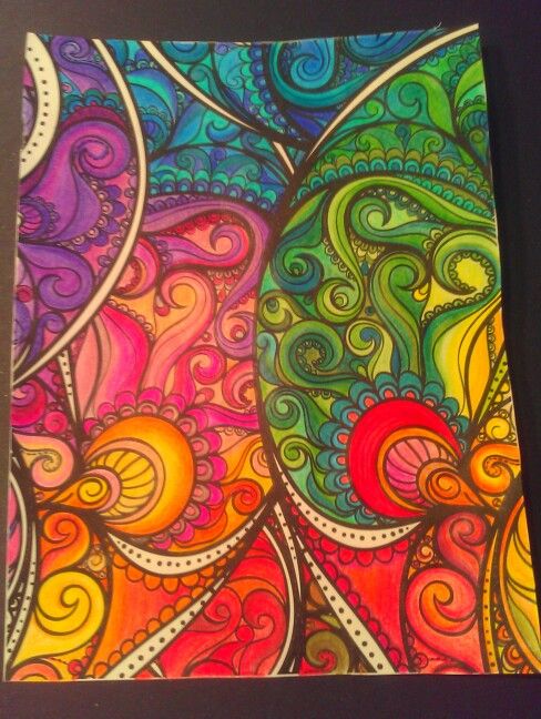 Finished posh coloring book pages color inspiration love doodles pleted adult coloring inspiration coloring pages adult coloring pages