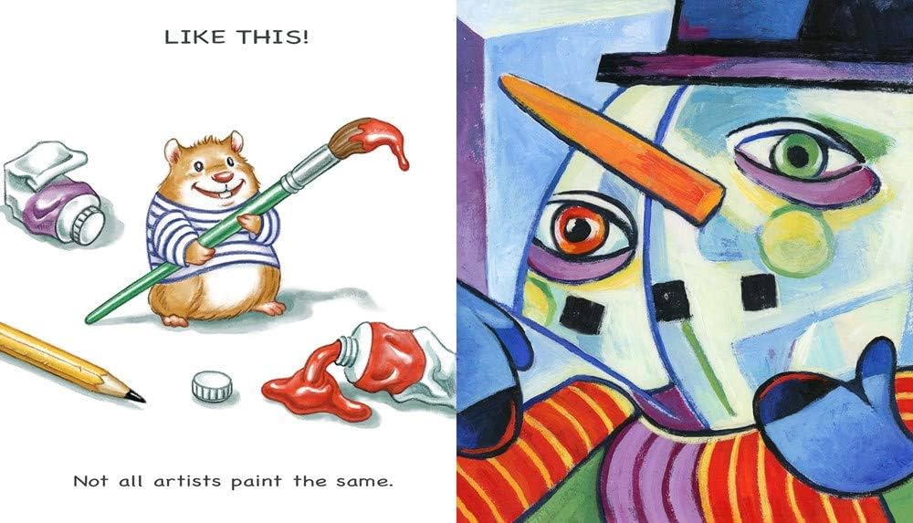 If picasso painted a snowman the reimagined masterpiece series newbold amy newbold greg books