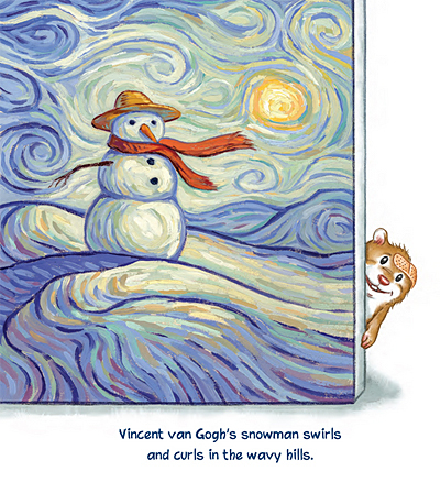 If picasso painted a snowman by amy newbold