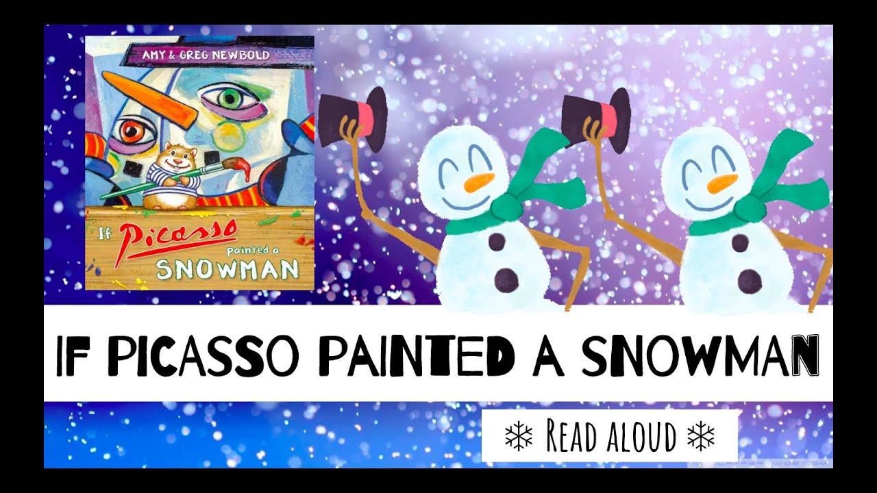 If picasso painted a snowman â