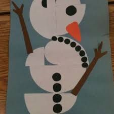 If picasso painted a snowman ideas snowman winter art lesson winter art