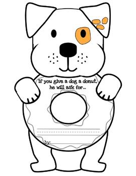 If you give a dog a donut craft and activities by myfullheart tpt