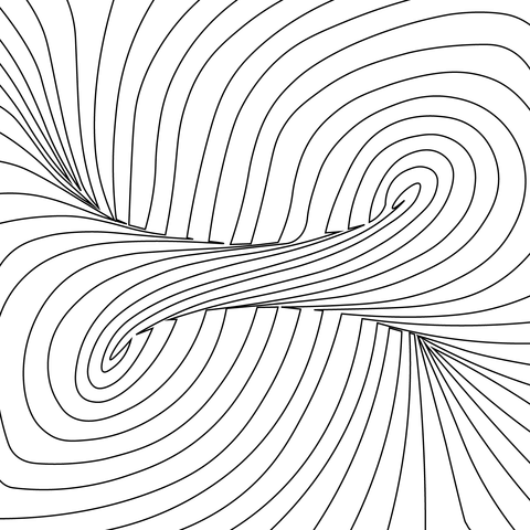 Optical illusion coloring page free printable coloring pages