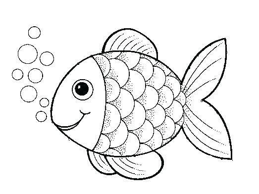 Pin by mamnon on trang tã mã u fish coloring page fish drawing for kids animal coloring pages