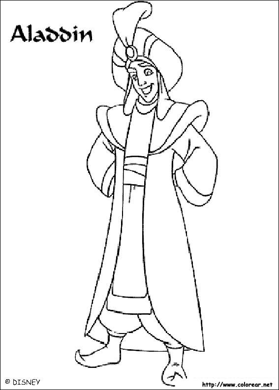 Dibujos para de aladdin