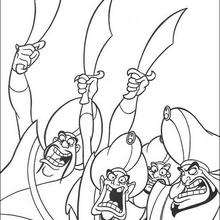 Aladdin coloring pages