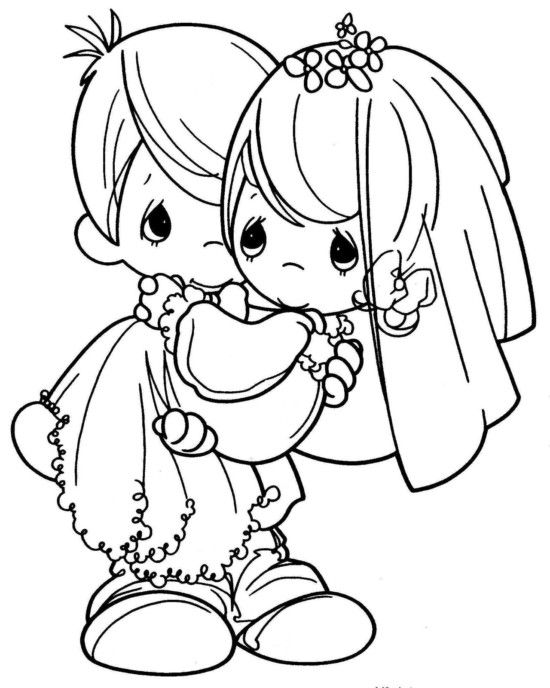 Dibujos de amor â imãgenes de amor bonitas para colorear o dibujar precious moments coloring pages wedding coloring pages coloring pages