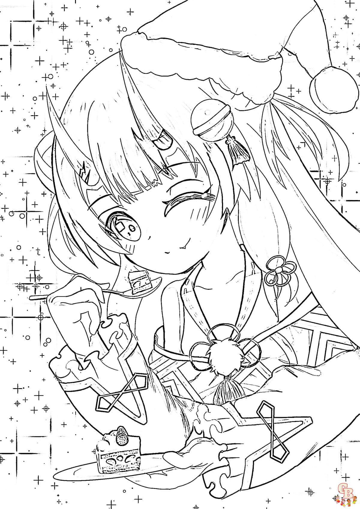 Discover the best anime coloring pages for kids